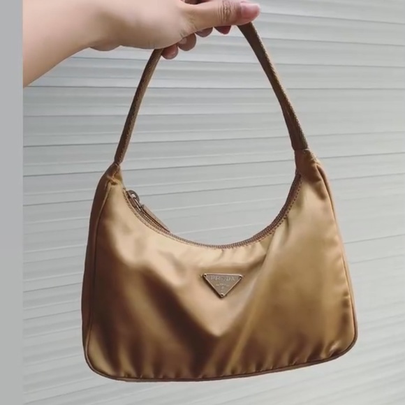 tan prada crossbody